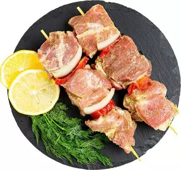 Шашлык из свинины в славянском стиле