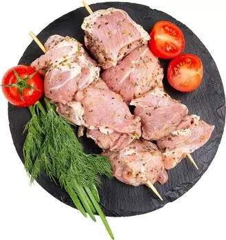 Шашлык из свиной шейки