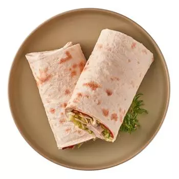 Шаурма Перекресток Select с курицей помидором и огурцом 210г