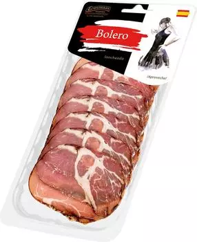 Шейка свиная Егорьевская Bolero сырокопченая нарезка 70г