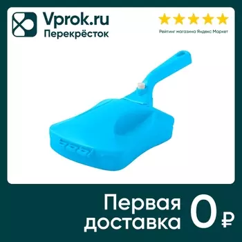 Щетка-пылесос Мультидом с ручкой 16*10.5см в ассортименте