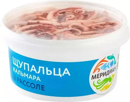Щупальца кальмара Меридиан в рассоле 430г