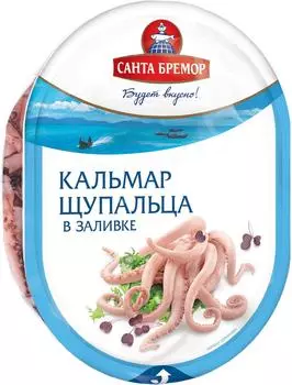 Щупальца ккальмара Санта бремор В заливке 180г