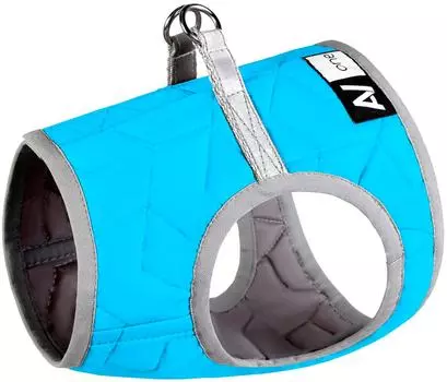 Шлейка для собак AiryVest One ХS4 для мелких пород голубая
