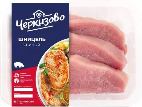 Шницель свиной Черкизово 500г