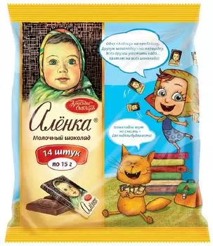Шоколад Аленка Классический молочный 14шт*15г