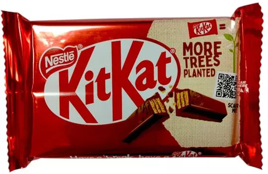 Шоколад Kit Kat Молочный с хрустящей вафлей 41.5г