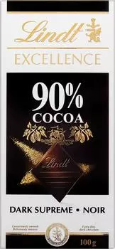 Шоколад Lindt Excellence Горький 90% 100г