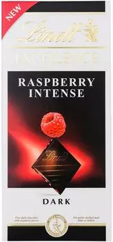 Шоколад Lindt Excellence Темный с кусочками малины 100г