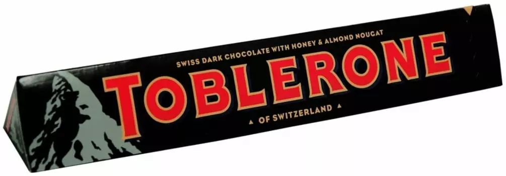 Шоколад Toblerone Темный с медово-миндальной нугой 100г