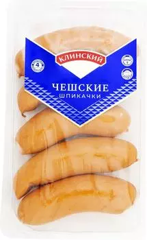 Шпикачки Клинский Чешские 450г - Vprok.ru Перекрёсток