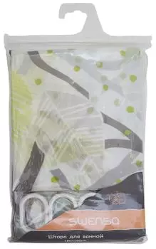 Штора для ванной комнаты Swensa 180*180см