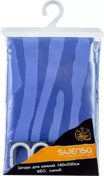 Штора для ванной комнаты Swensa Geo 180*200см