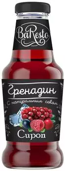 Сироп BaResto Гренадин с натуральным соком 300г