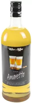 Сироп Miller&Miller десертный барный Амаретто 1л