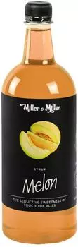 Сироп Miller&amp;Miller десертный барный Дыня 1л