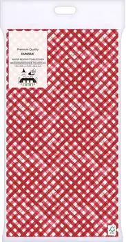 Скатерть Duni Red Checks 138*220см