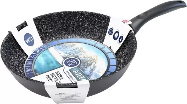 Сковорода НМП Алтай индукционная 24см