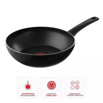 Сковорода Tefal Simplissima Вок индукционная 28см