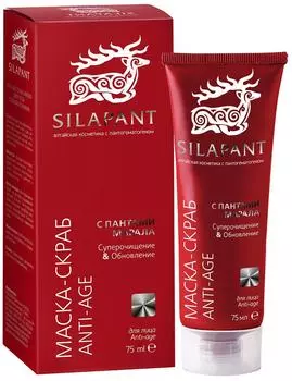 Скраб-маска для лица Силапант Anti-Age с пантами марала 75мл