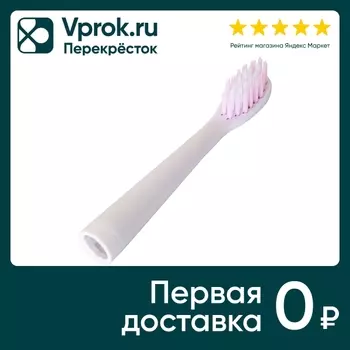 Сменные насадки Galaxy Line к зубной электрической щетке GL 4990 мягкая 2шт