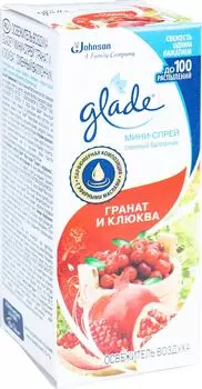 Сменный баллон Glade Гранат и клюква 10мл