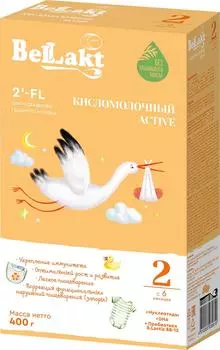 Смесь Bellakt кисломолочный Active 2 400гс доставкой!