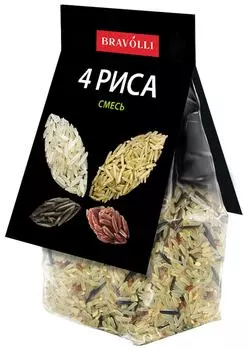 Смесь Bravolli 4 риса 350г