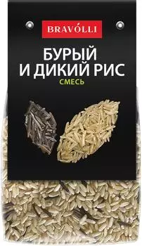 Смесь Bravolli! Бурый и дикий рис 350г