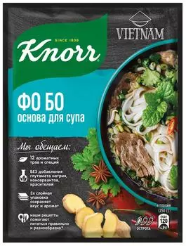 Смесь для приготовления Knorr Супа Фо Бо 20гс доставкой!