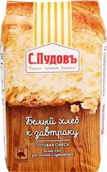 Смесь для выпечки С.Пудовъ Белый хлеб 500гс доставкой!