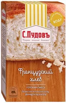 Смесь для выпечки С.Пудовъ Французский хлеб 500г
