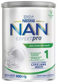 Смесь NAN 1 Кисломолочный 400г
