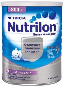 Смесь Nutrilon Пепти Аллергия С 0 месяцев 800г