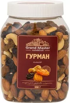 Смесь ореховая Grand Master Гурман 550гс доставкой!