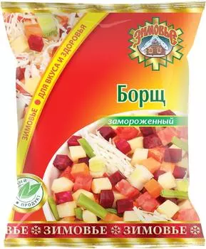 Смесь овощей Зимовье Борщ замороженный 400гс доставкой!