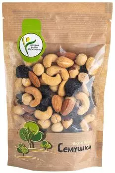 Смесь Семушка орехи жареные и изюм 150гс доставкой!