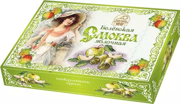 Смоква Белевская Пастильная Мануфактура Яблочная 90г