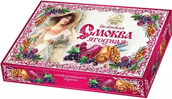 Смоква Белевская Пастильная Мануфактура Ягодная 90г