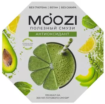 Смузи Moozi Антиоксидант 150г - Vprok.ru Перекрёсток