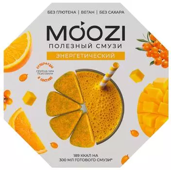 Смузи Moozi Энергетический 150г - Vprok.ru Перекрёсток