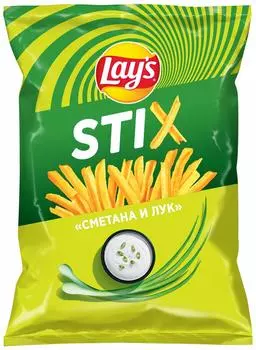 Снеки Lay's Stix Сметана и лук 65г