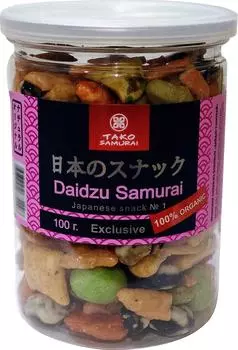 Снеки Tako Samurai Дайдзу самурай 100г