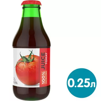 Сок Barinoff Томатный восстановленный с мякотью и солью 250мл