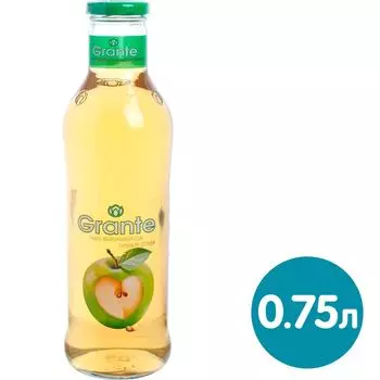 Сок Grante Яблочный прямого отжима 750мл