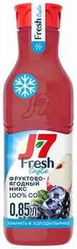 Сок J-7 Фруктово-ягодный микс 850мл