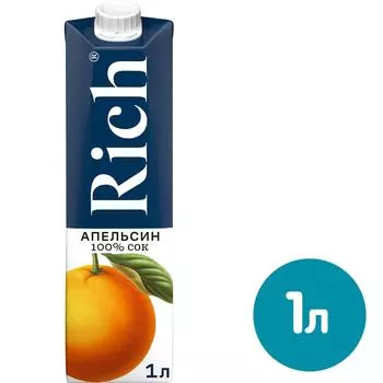Сок Rich Апельсин 1л