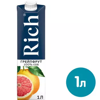 Сок Rich Грейпфрут 1л