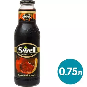 Сок Swell Гранатовый 750мл - Vprok.ru Перекрёсток