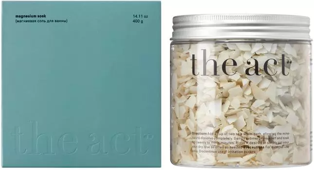 Соль для ванны The Act магниевая 400г. Закажите онлайн!